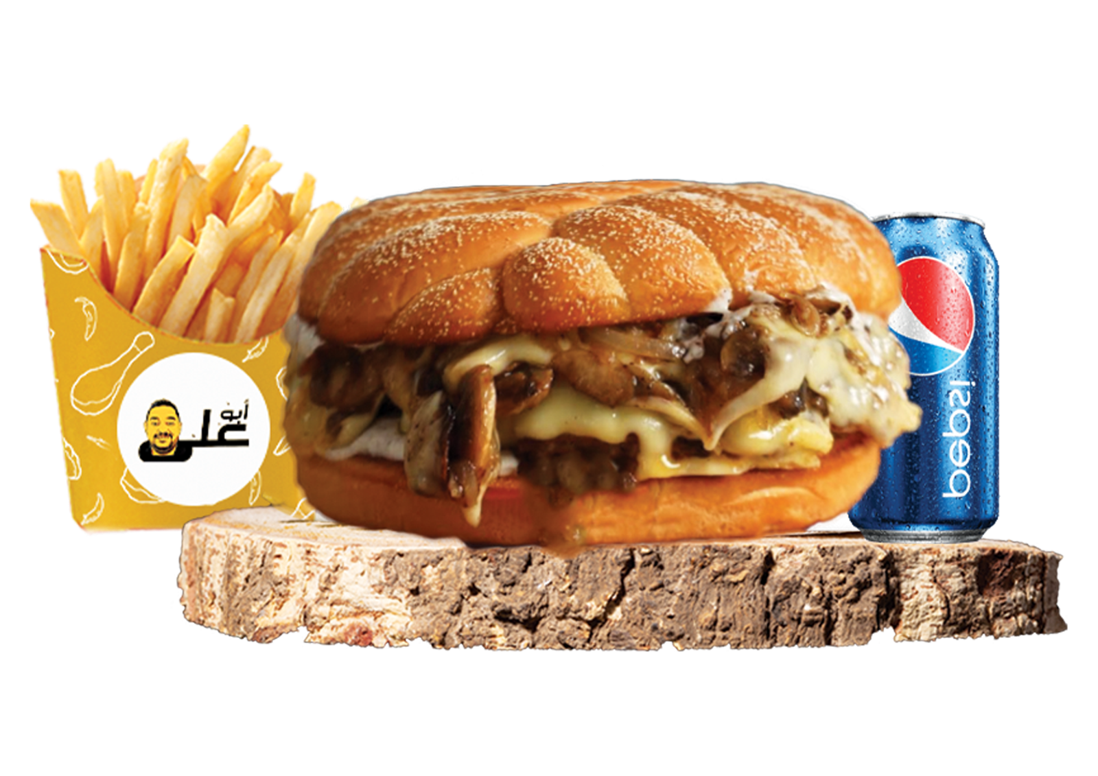 صورة بيكون مشروم برجر