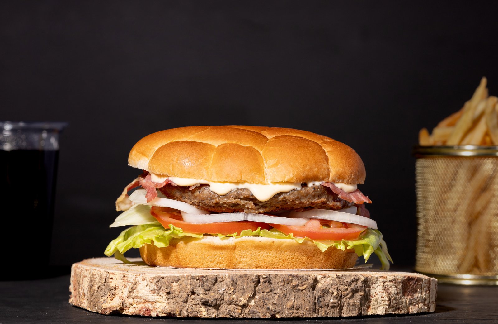 صورة شريمب بيف برجر