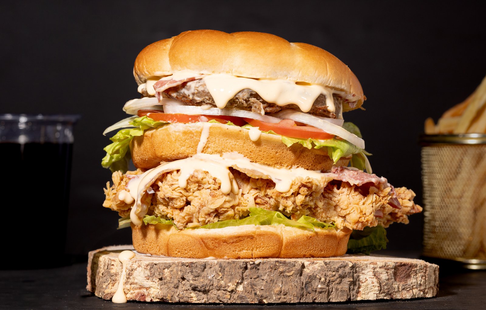 صورة برجر شاورما لحمة